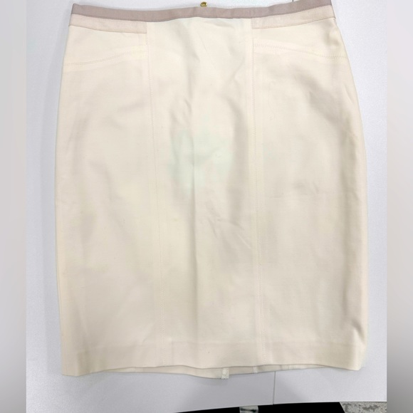 Jupe Club Monaco Blanche - Taille 00 - Longue Avec Doublure - Neuf Avec étiquettes - Style évasé